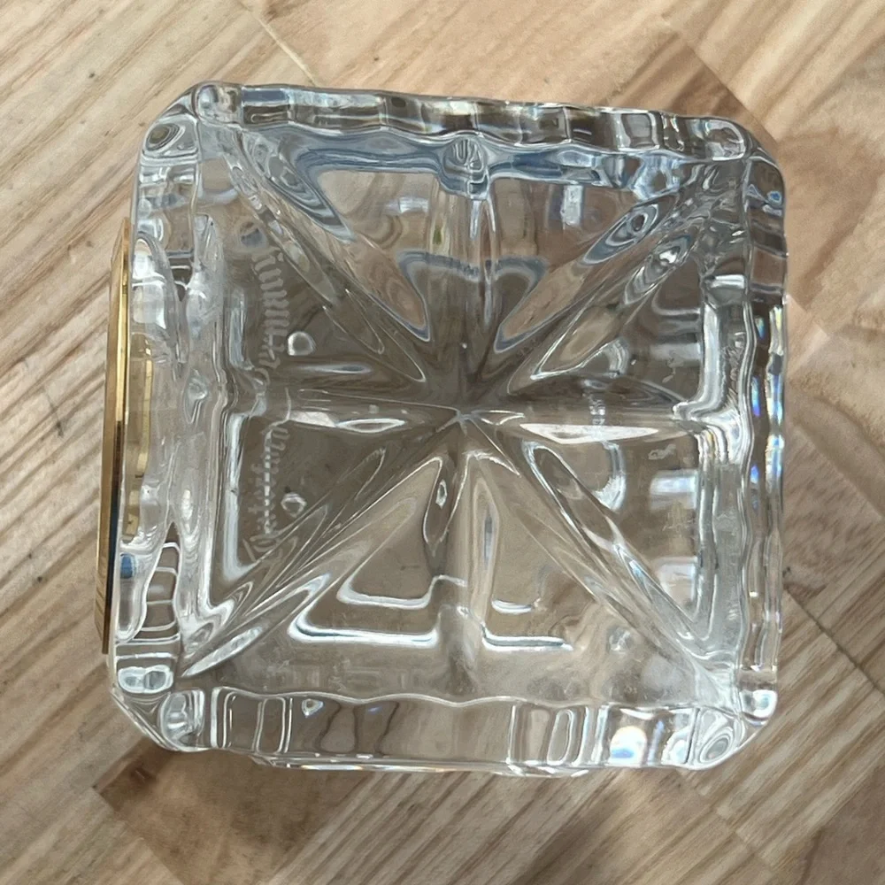 Waterford Crystal Rare Vintage Collectible Crystal Clock A, B, C, D Letters
